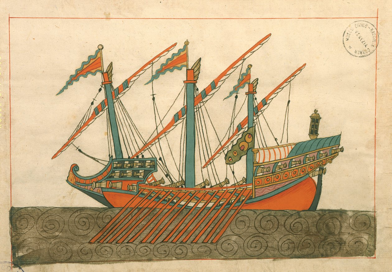Ms. cicogna 1671, miniatyr fra 