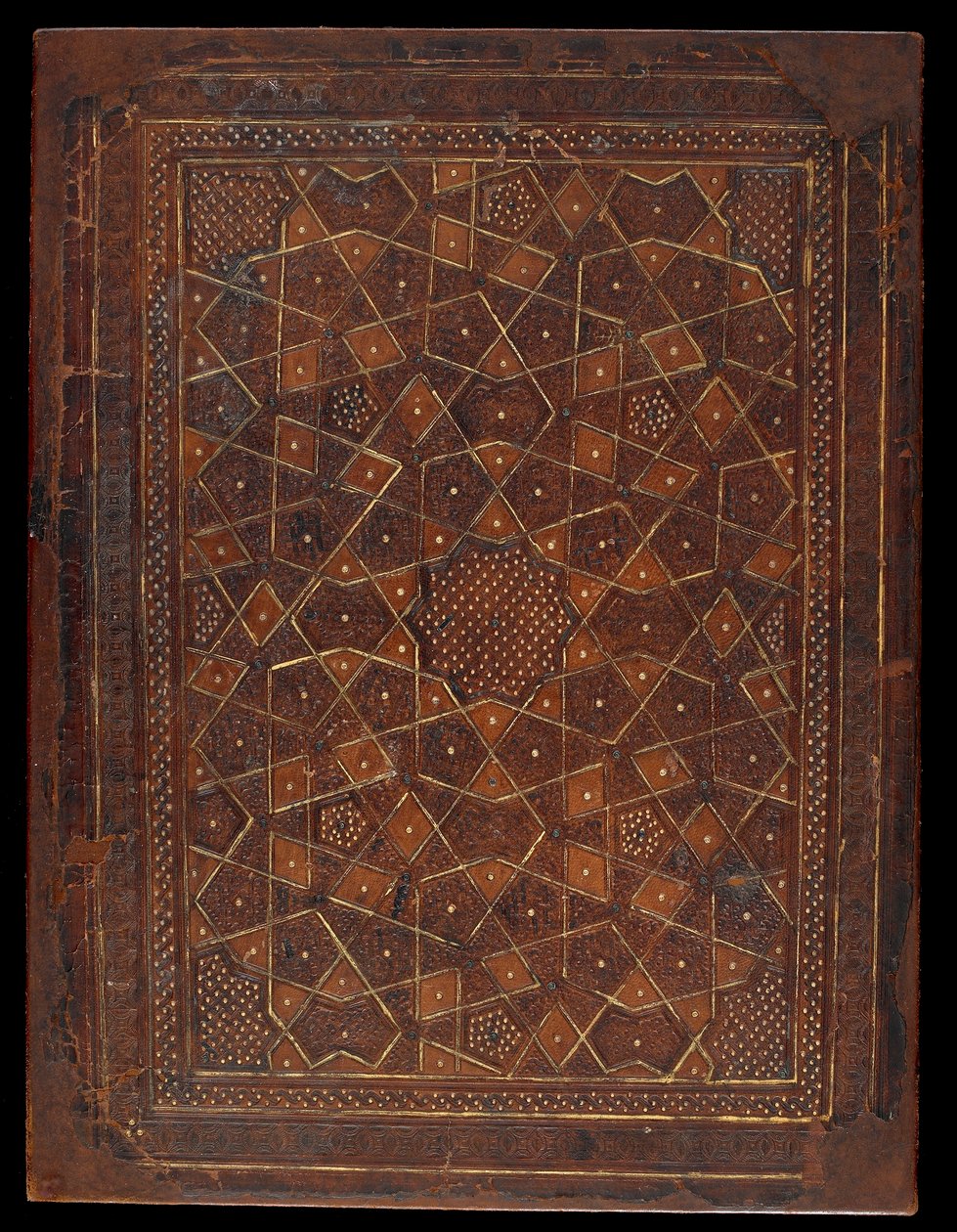 Bokomslag, Egypt eller Syria, Mamluk-perioden (skinn over pasteboards) av Islamic School
