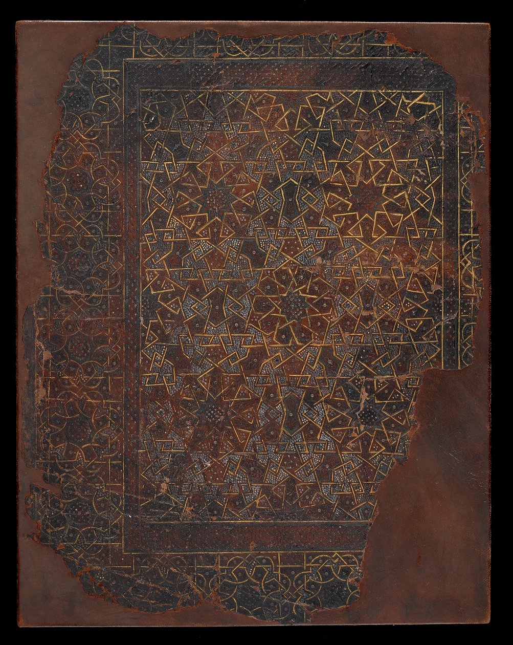 Bokomslag, Egypt eller Syria, Mamluk-perioden (skinn over pasteboards) av Islamic School