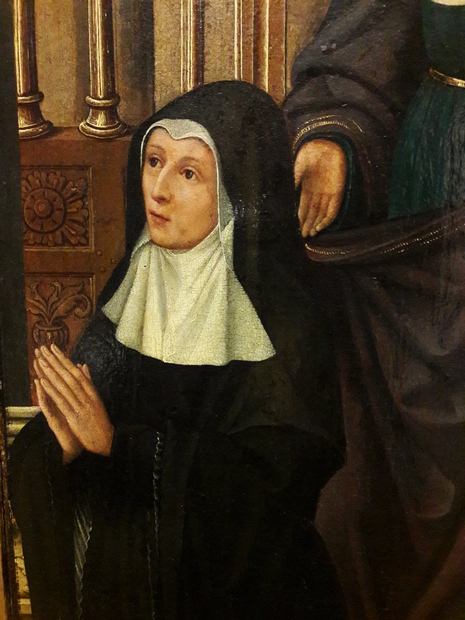 Saint Gregory -messen (detalj) av Israhel van Meckenem
