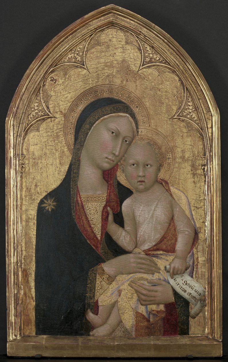 Madonna og barn av Israhel van Meckenem