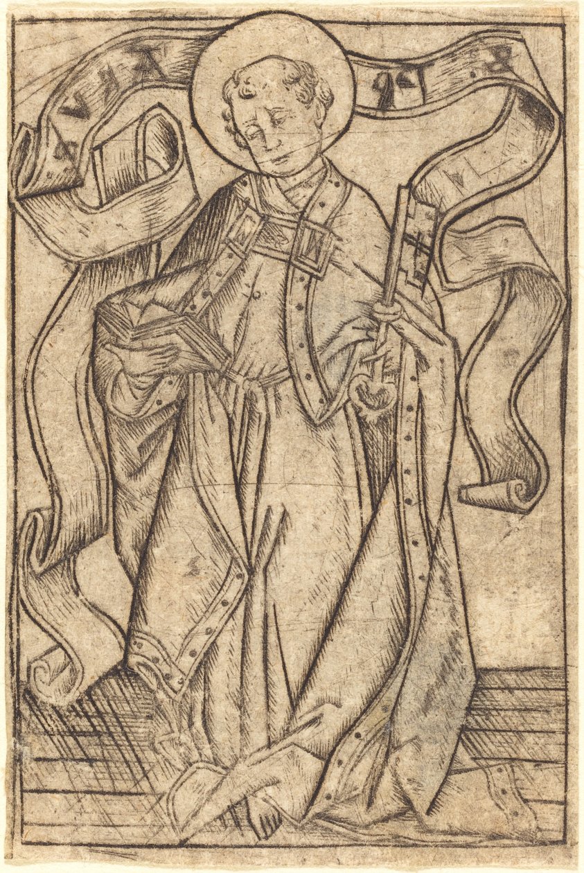 Sankt Peter, ca. 1465. av Israhel van Meckenem