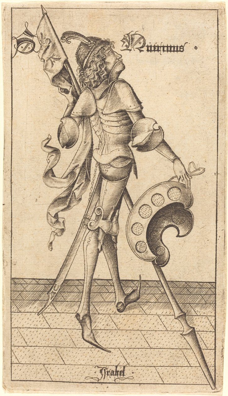 Saint Quirinus av Neuss av Israhel van Meckenem