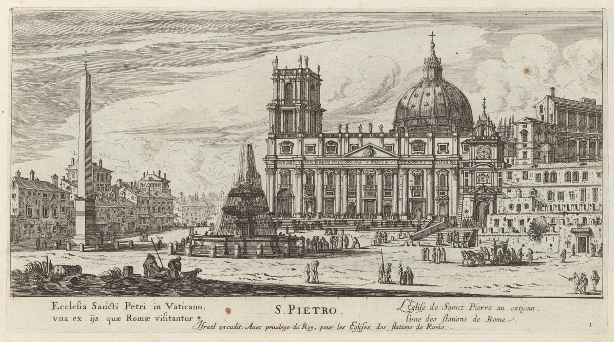 S. Pietro av Israël Silvestre