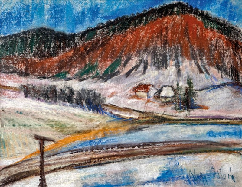 Fjell i Csikn av Istvan Nagy