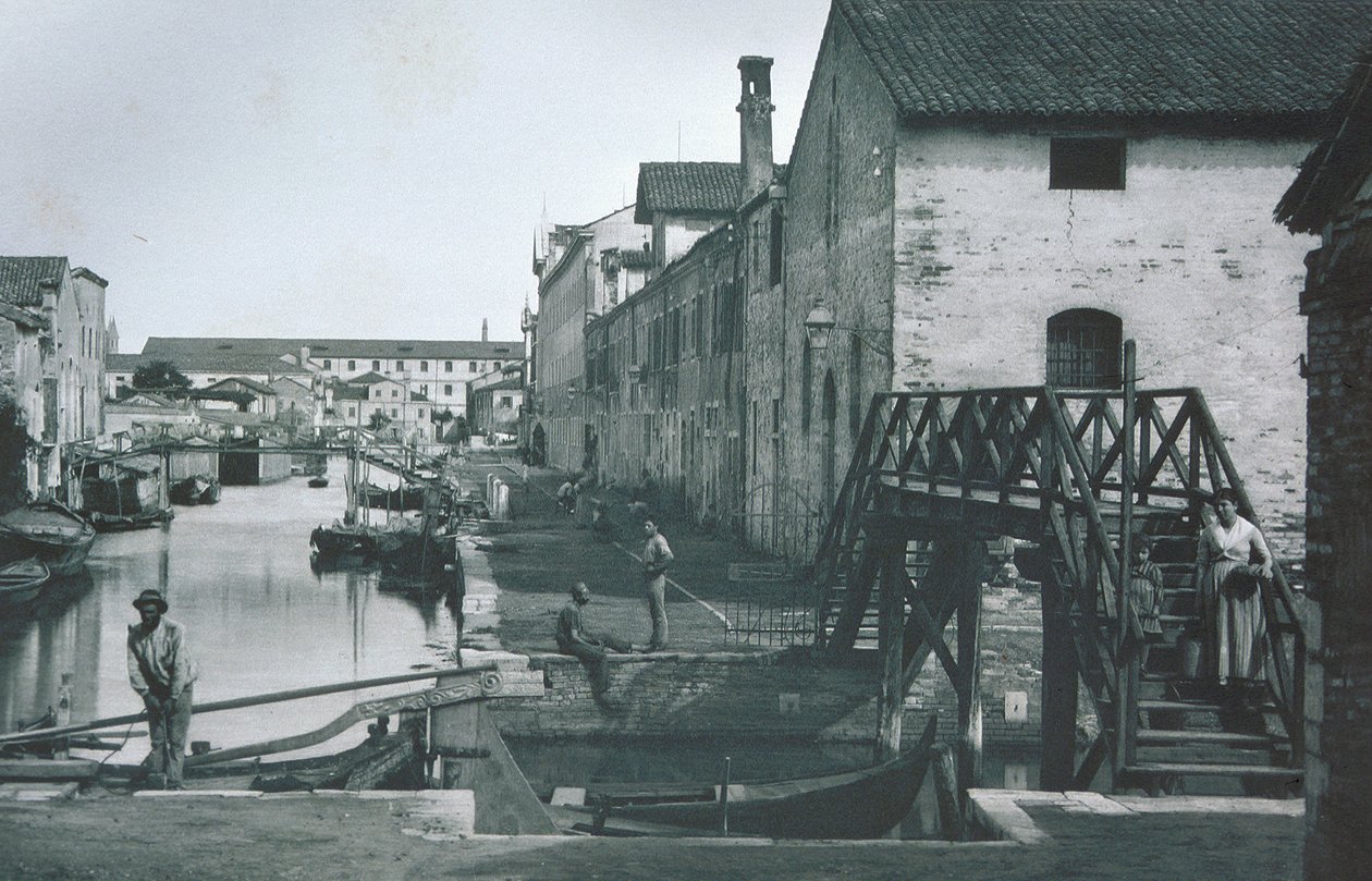 Utsikt over en kanal av Italian Photographer