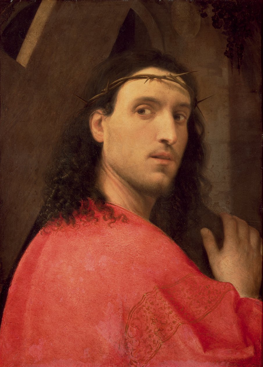 Kristus bærer korset, ca. 1515 (panel) av Italian School