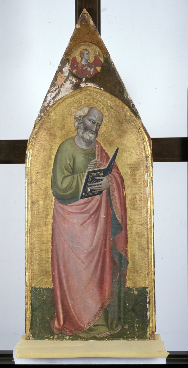 Johannes evangelisten, ca. 1360 (tempera på poppeltre) av Italian School