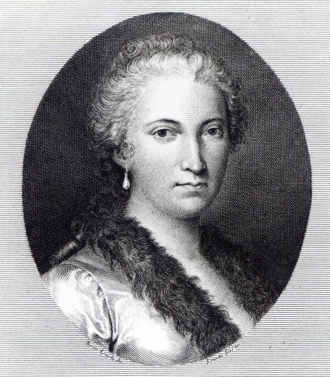Maria Gaetana Agnesi av Italian School