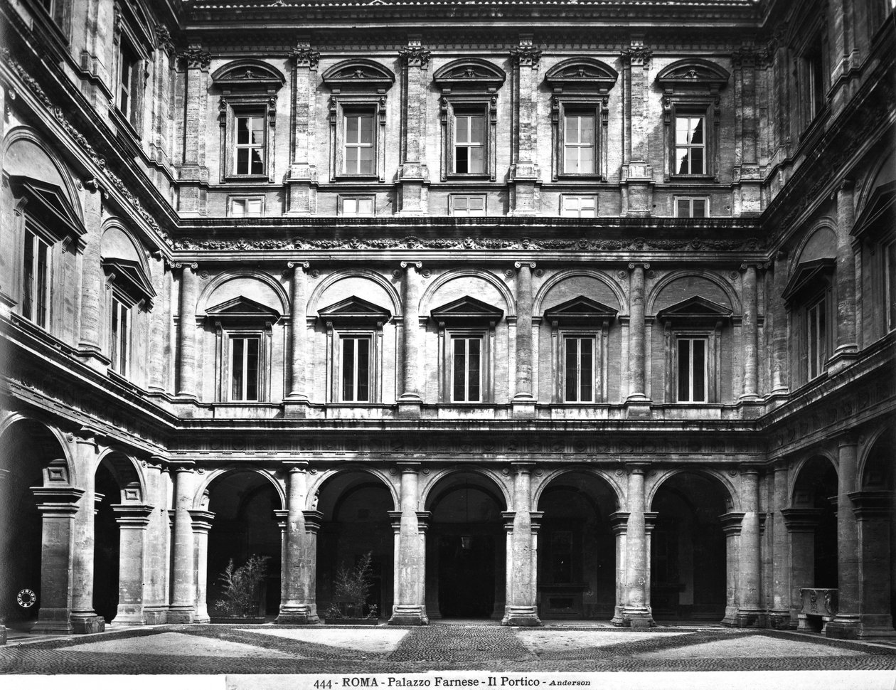 Palazzo Farnese, 1514-64 av Italian School