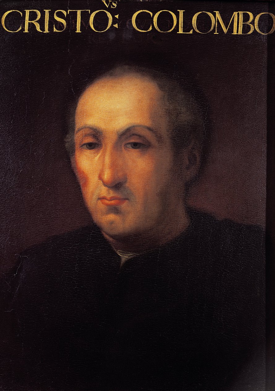 Portrett av Christopher Columbus (1451-1506) av Italian School