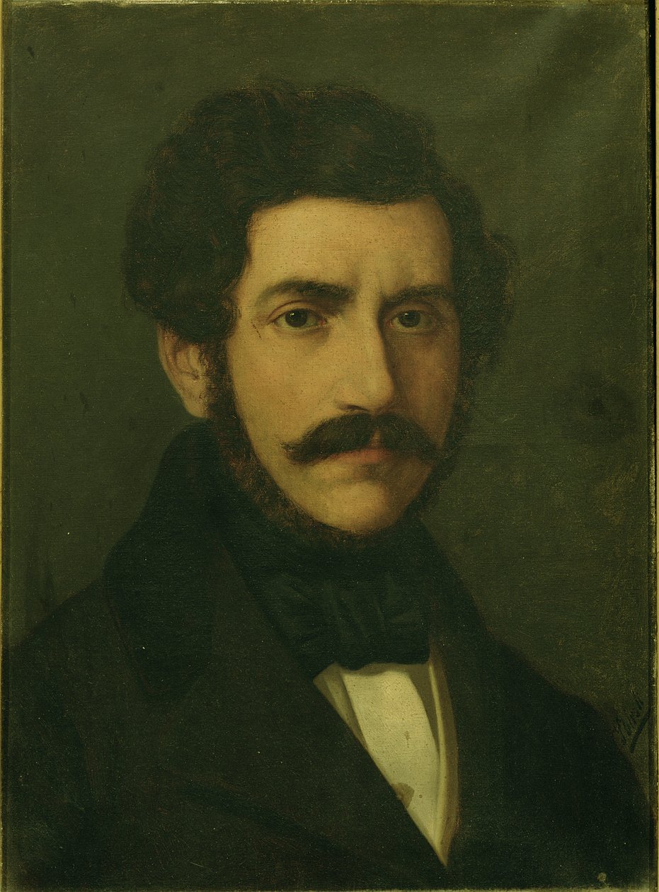Portrett av Gaetano Donizetti (1797-1848) av Italian School