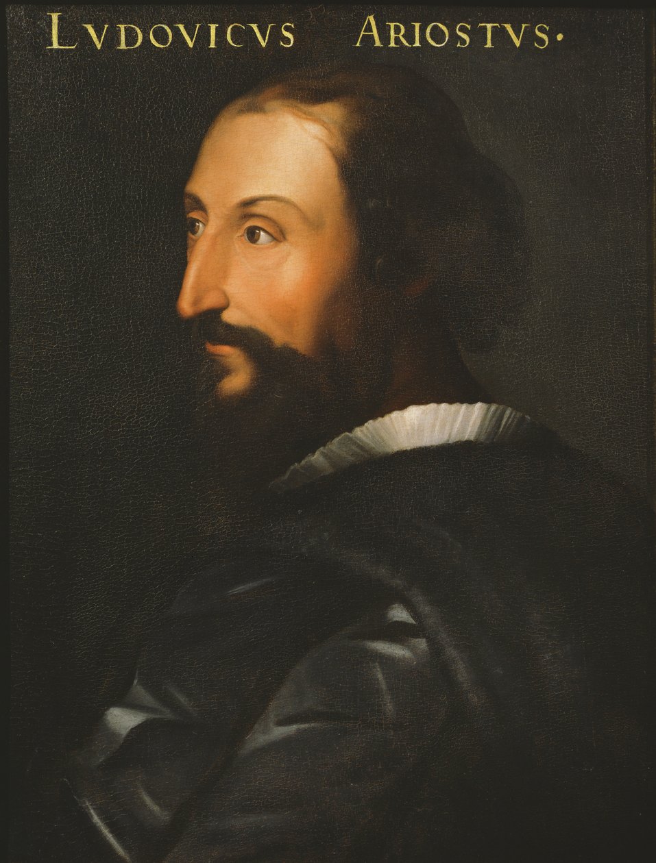 Portrett av poeten Ludovico Ariosto av Italian School