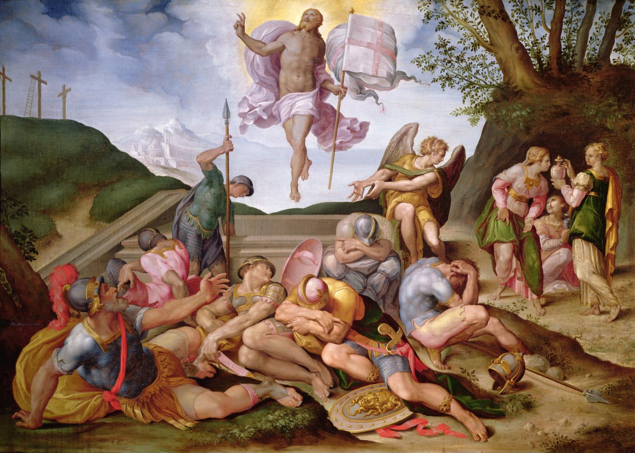 The Resurrection of Christ, Florentine School, 1560 av Italian School