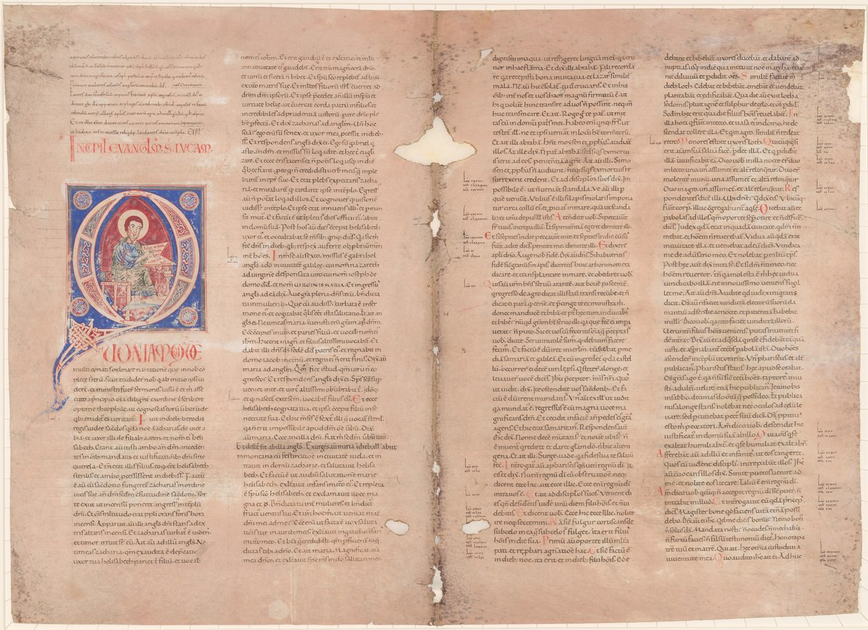 Sankt Lukas av Italian 12th Century