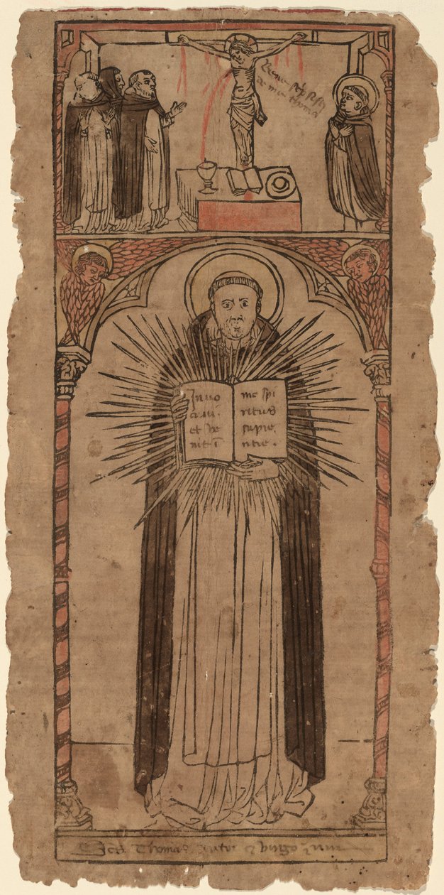 Saint Thomas Aquinas av Italian 15th Century