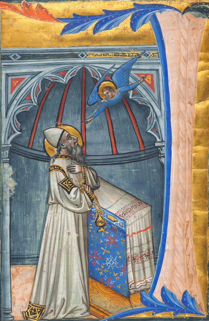 Bebudelsen til Sakarias av Italian 15th Century
