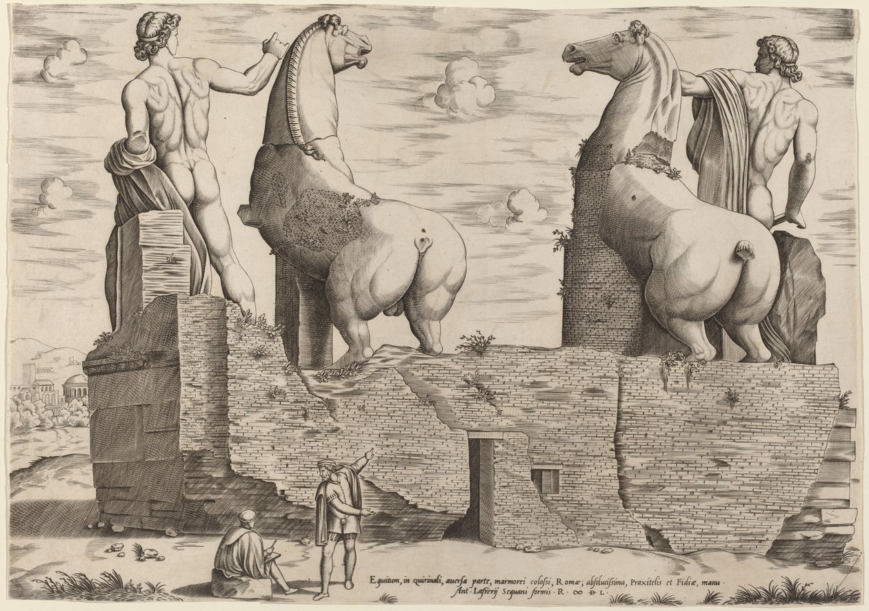 Hester, i Quirinale, på motsatt side av Italian 16th Century