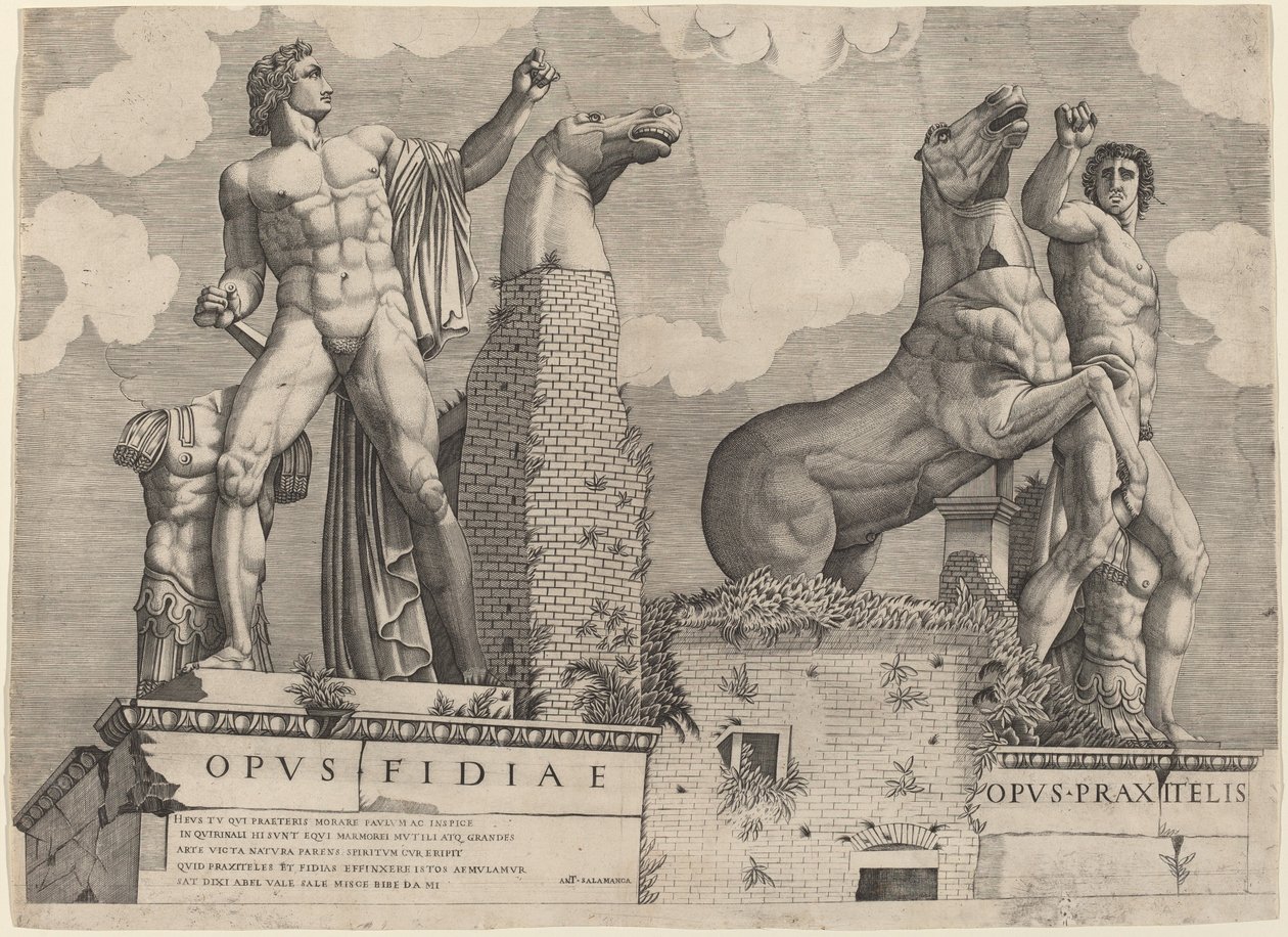 The Work of the Daughter... The Work of Praxitel av Italian 16th Century