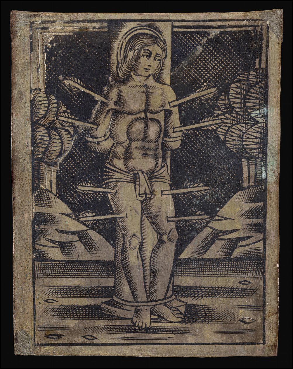 Sankt Sebastian av Italian 16th Century