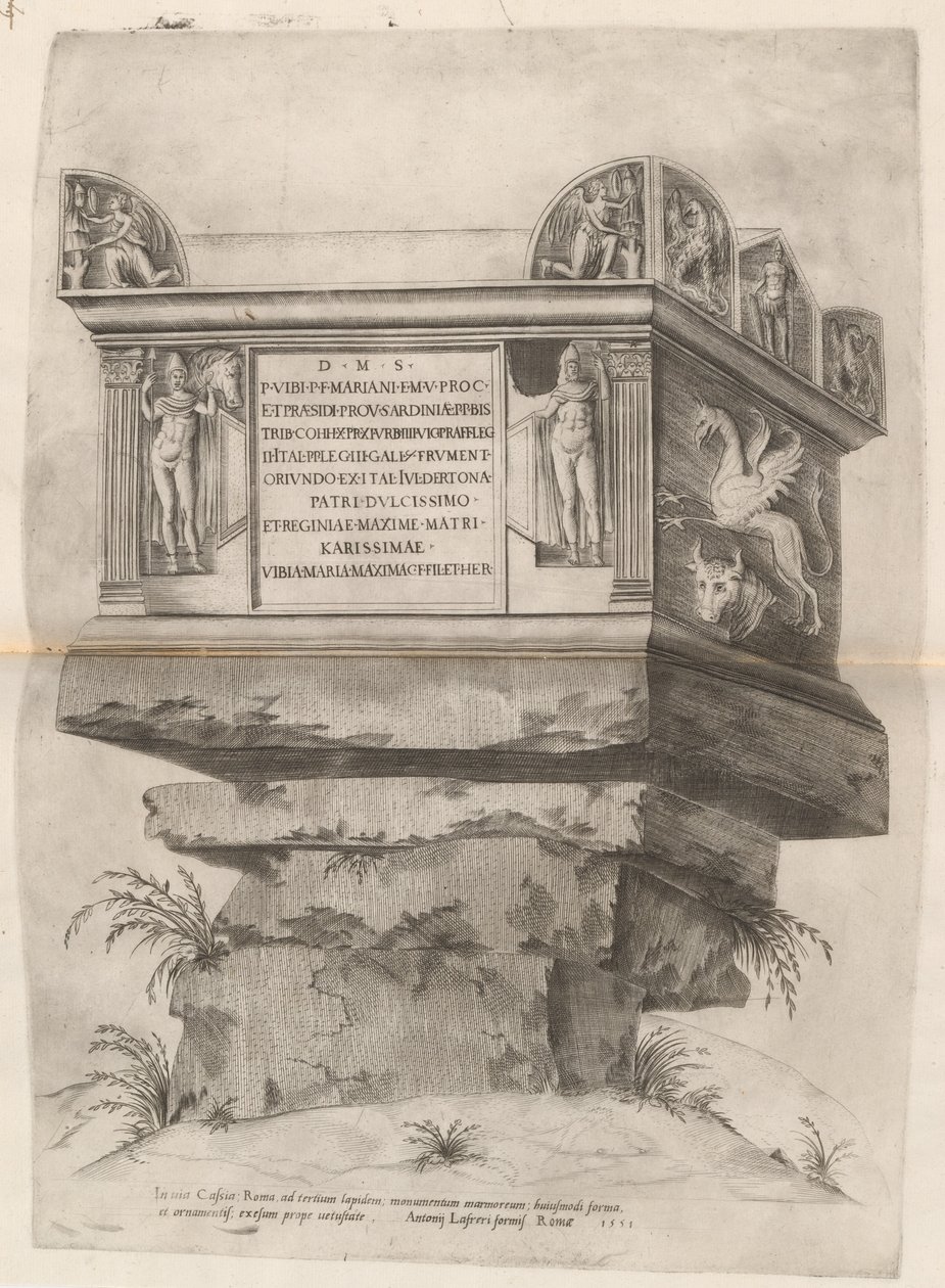 Graven til Nero av Italian 16th Century