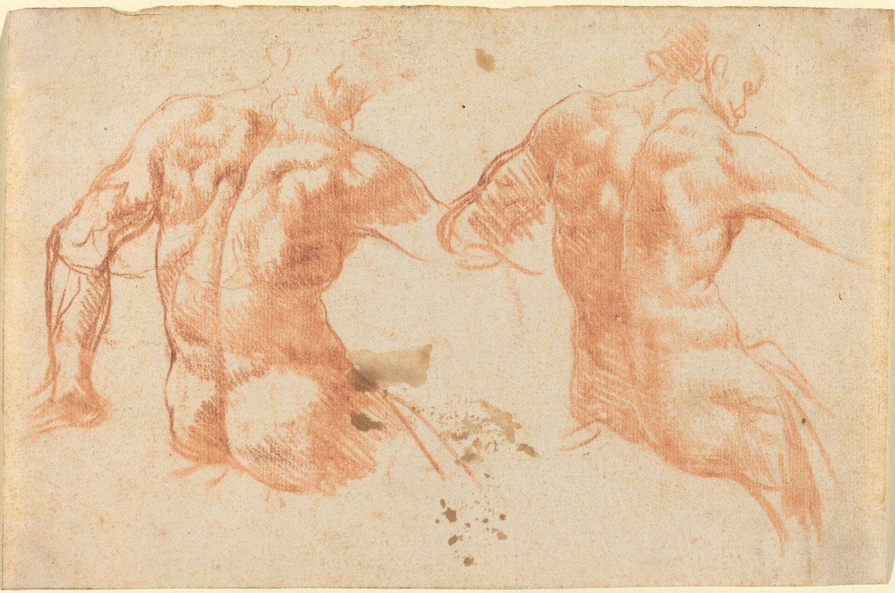 To nakenbilder av Italian 17th Century