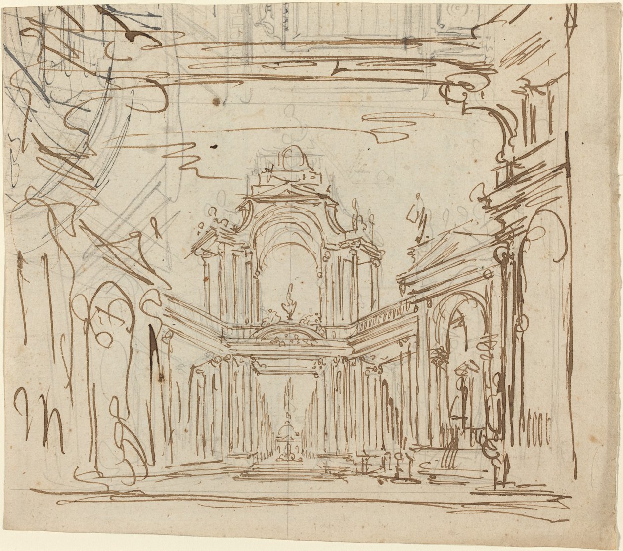 Scenedesign av Italian 18th Century