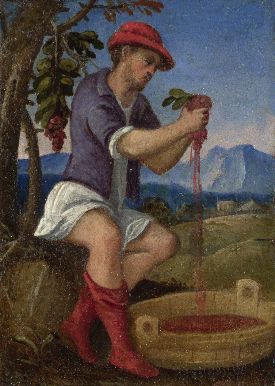 Månedens arbeid: september, ca. 1580 av Italian Master
