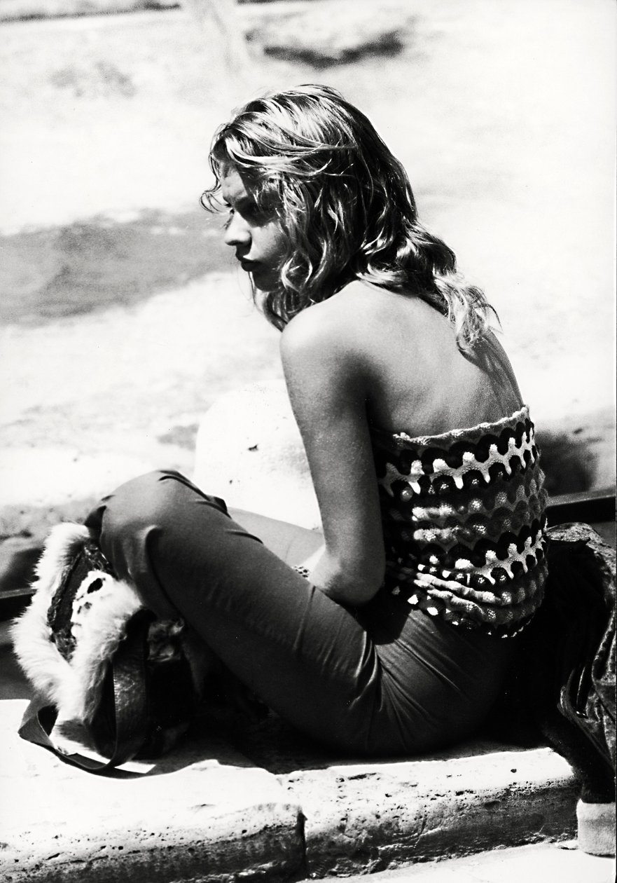 En ung hippy, ca. 1970 av Italian Photographer