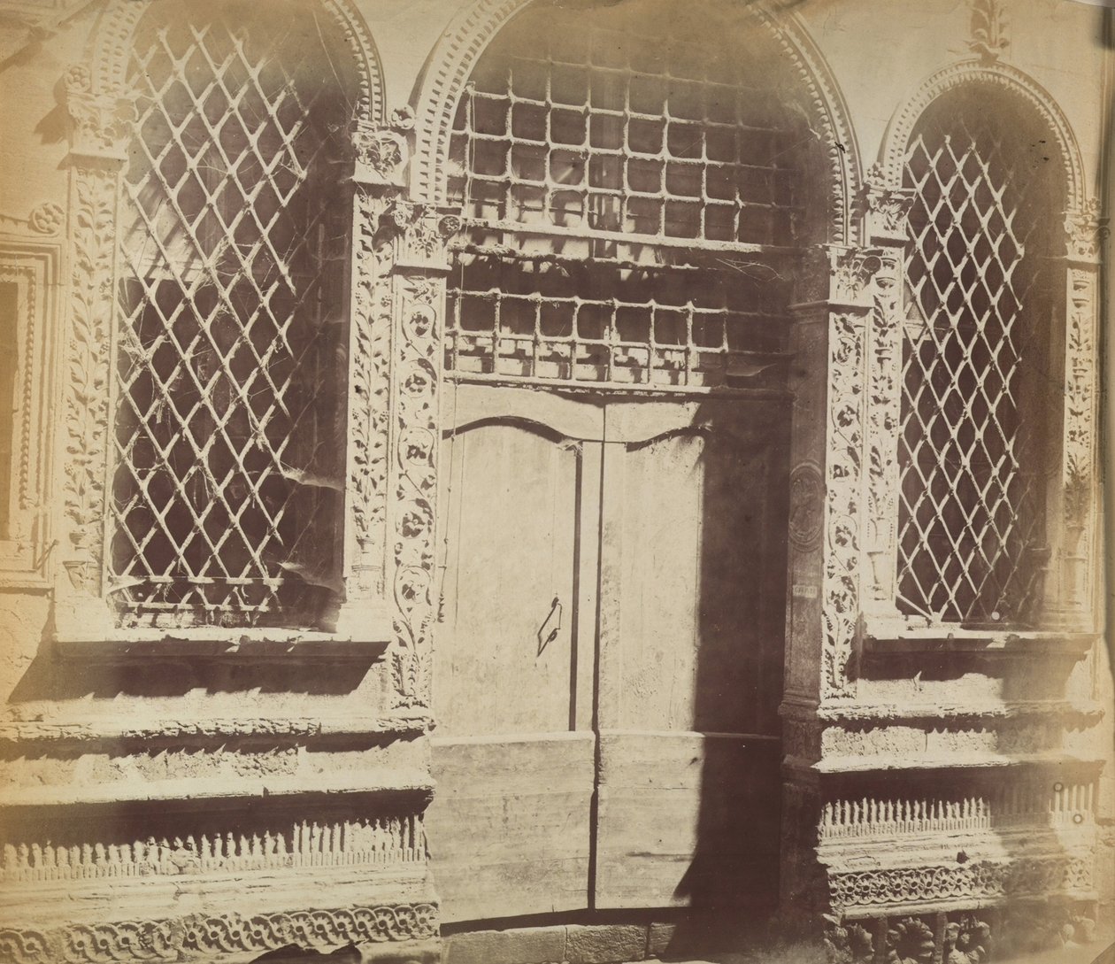 Palazzo Giuzettetti, Venezia, ca. 1865 av Italian Photographer