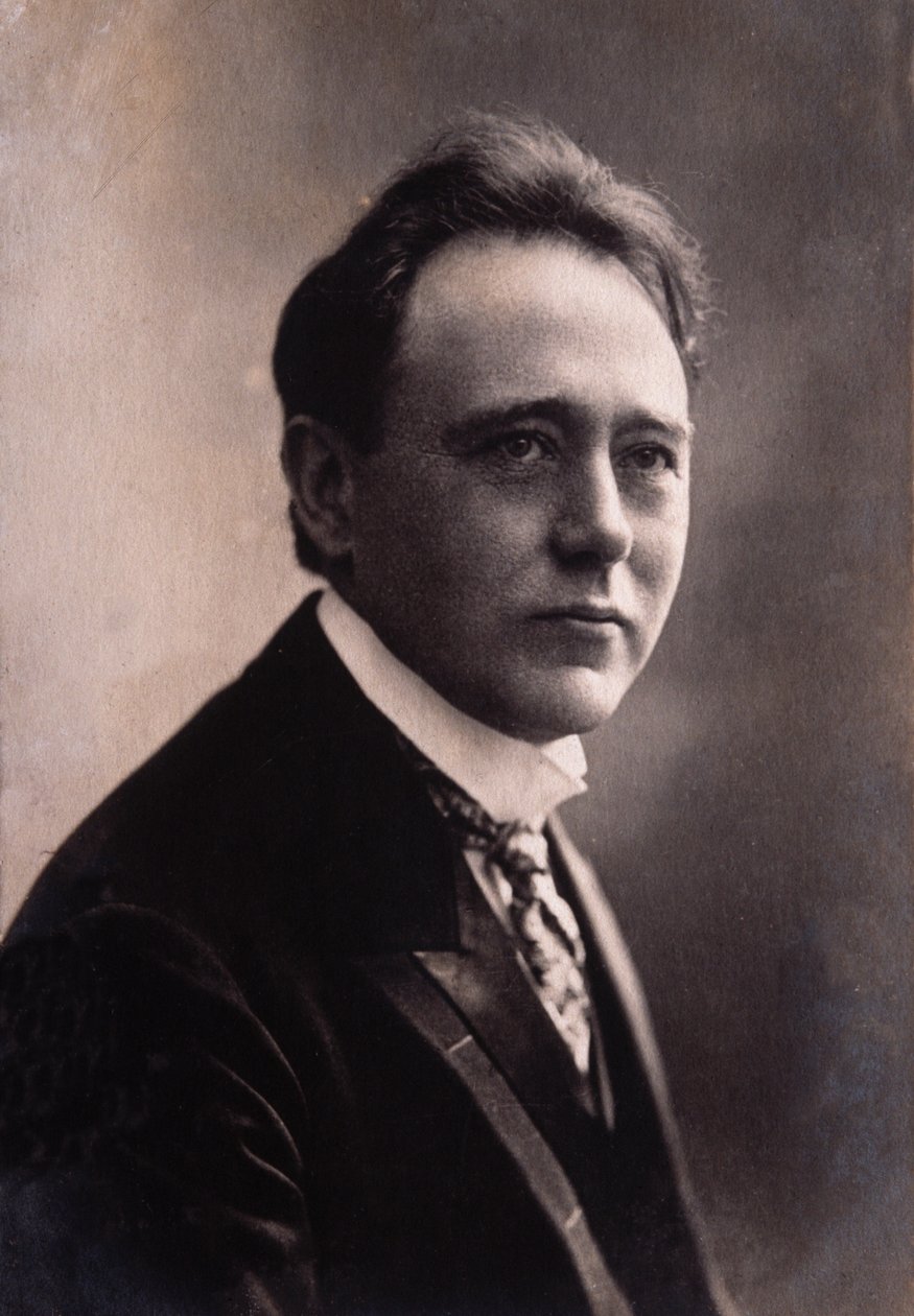 Portrett av Felix von Weingartner (1863-1942) østerriksk komponist og dirigent av Italian Photographer