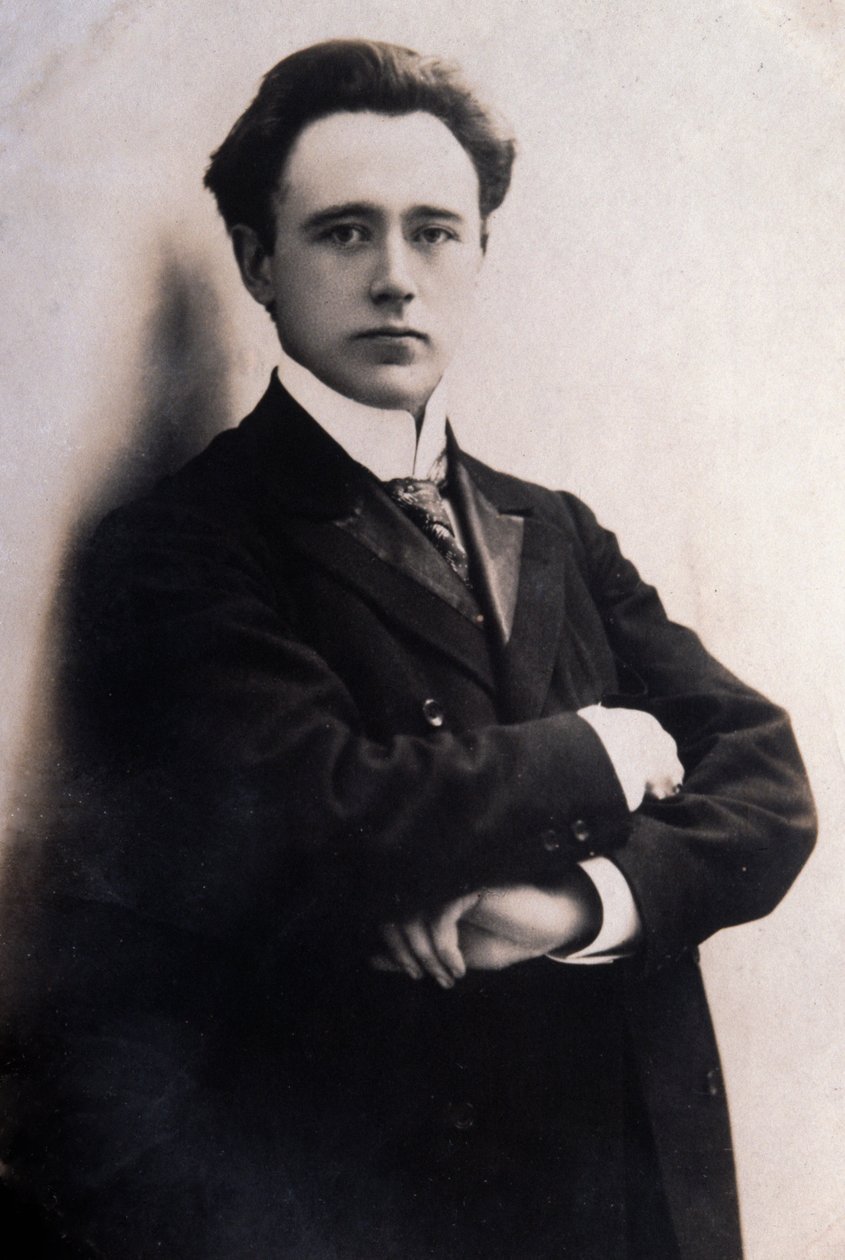 Portrett av Felix von Weingartner (1863-1942) østerriksk komponist og dirigent av Italian Photographer