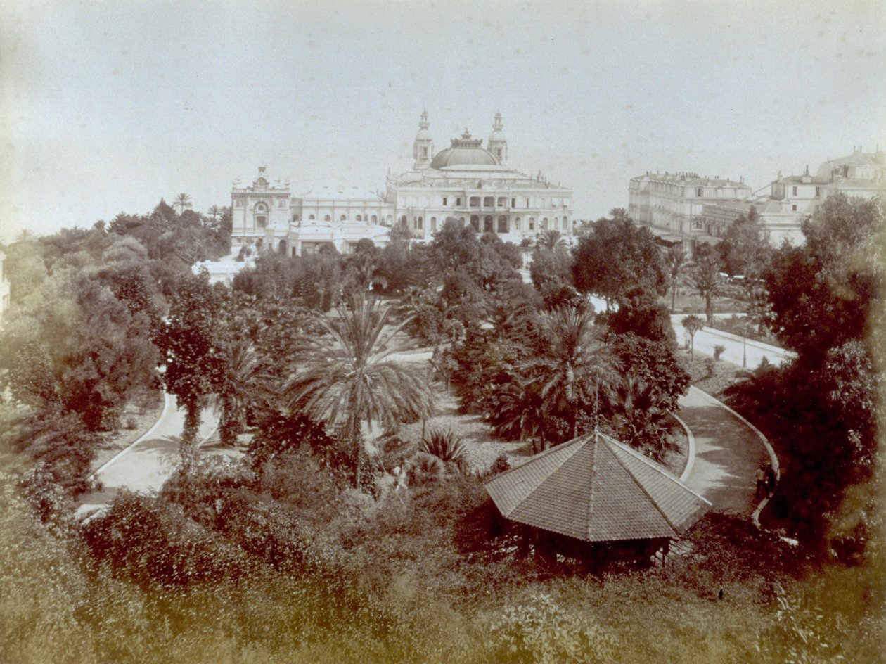 Boulingrins Gardens annektert til kasinoet i Monte Carlo av Italian Photographer