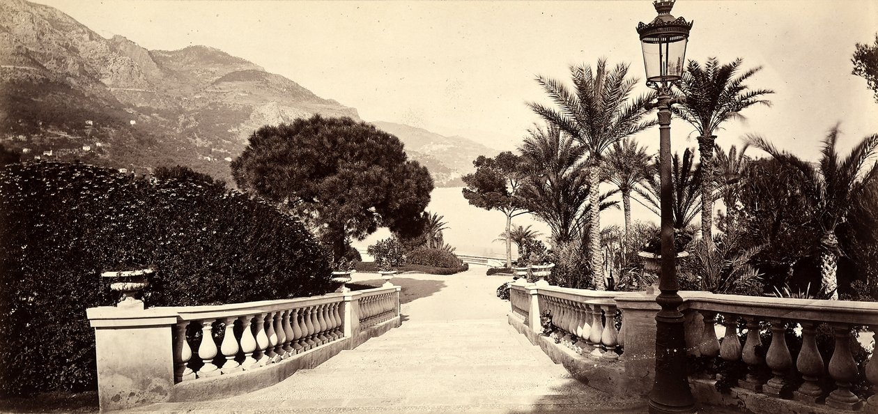 Hagen til kasinoet i Monte Carlo, i fyrstedømmet Monaco av Italian Photographer