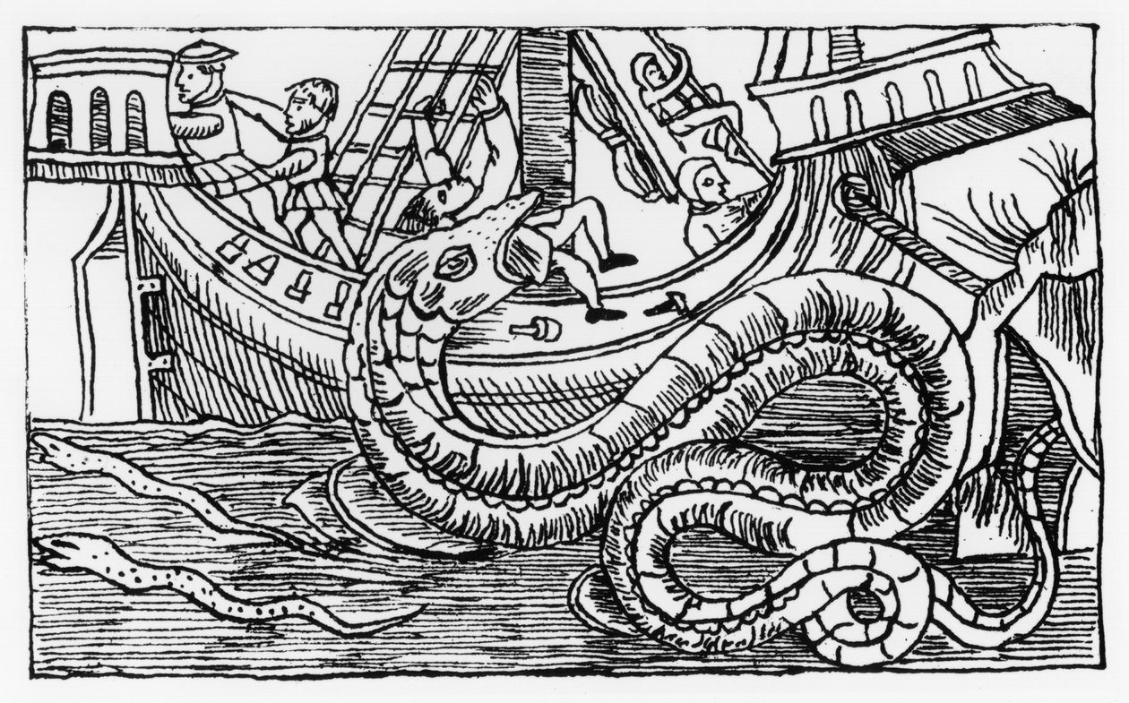 A Sea Serpent, fra 