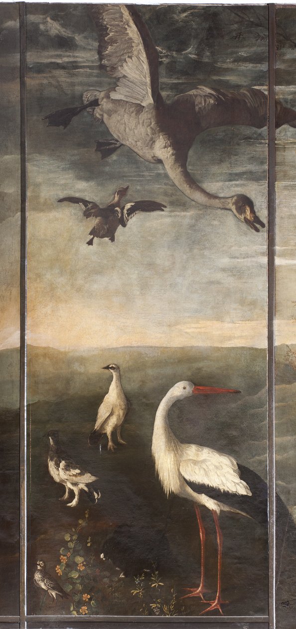 Dyr, Myte om Orfeus, detalj av Italian School