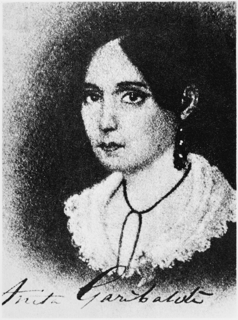 Anita Garibaldi (1820-49) av Italian School