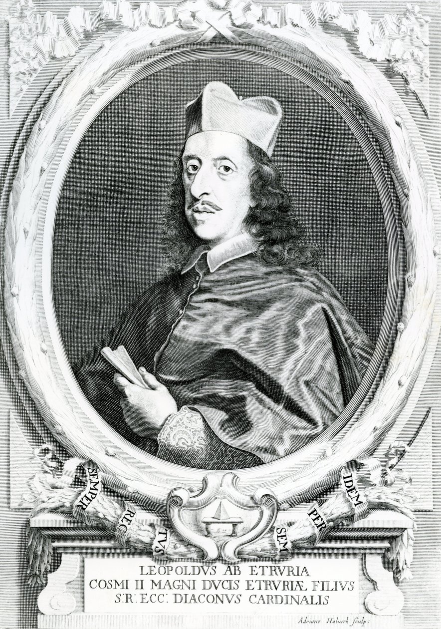 Kardinal Leopold de Medici (1617–1675) av Italian School