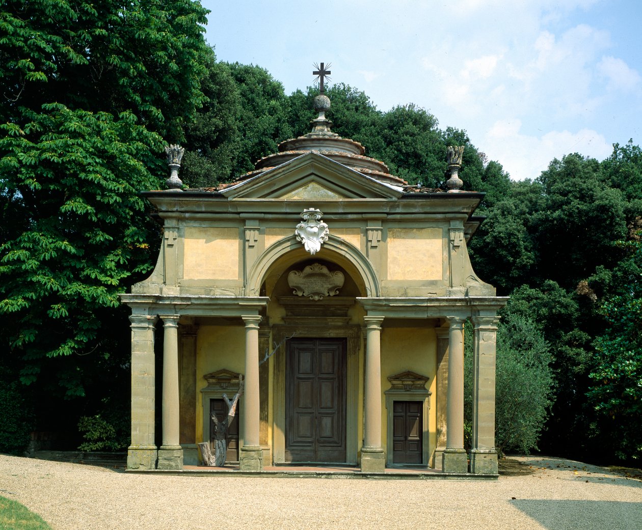 Kapell ved Villa di Celle, 1703 av Italian School