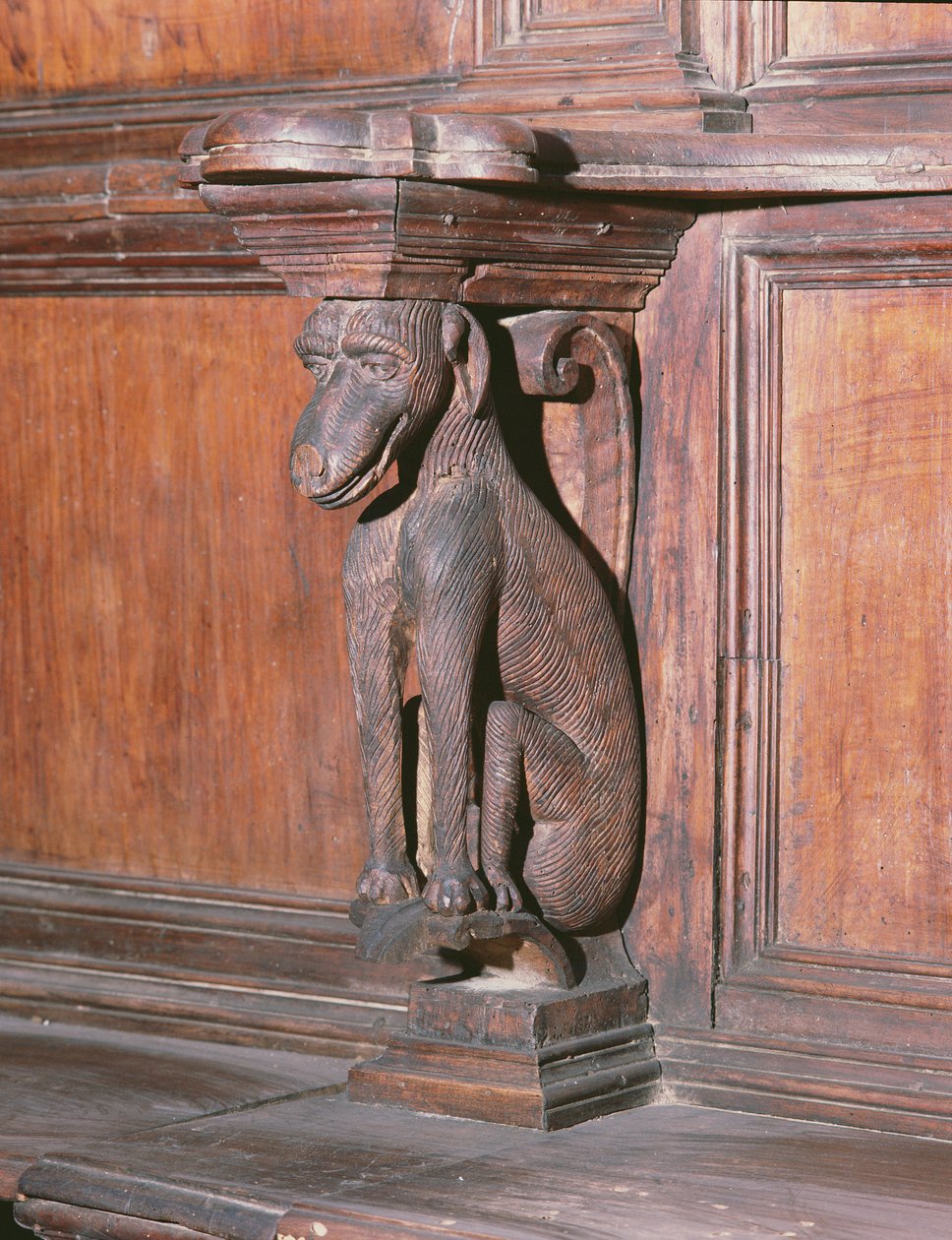 Corbel (tre) av Italian School
