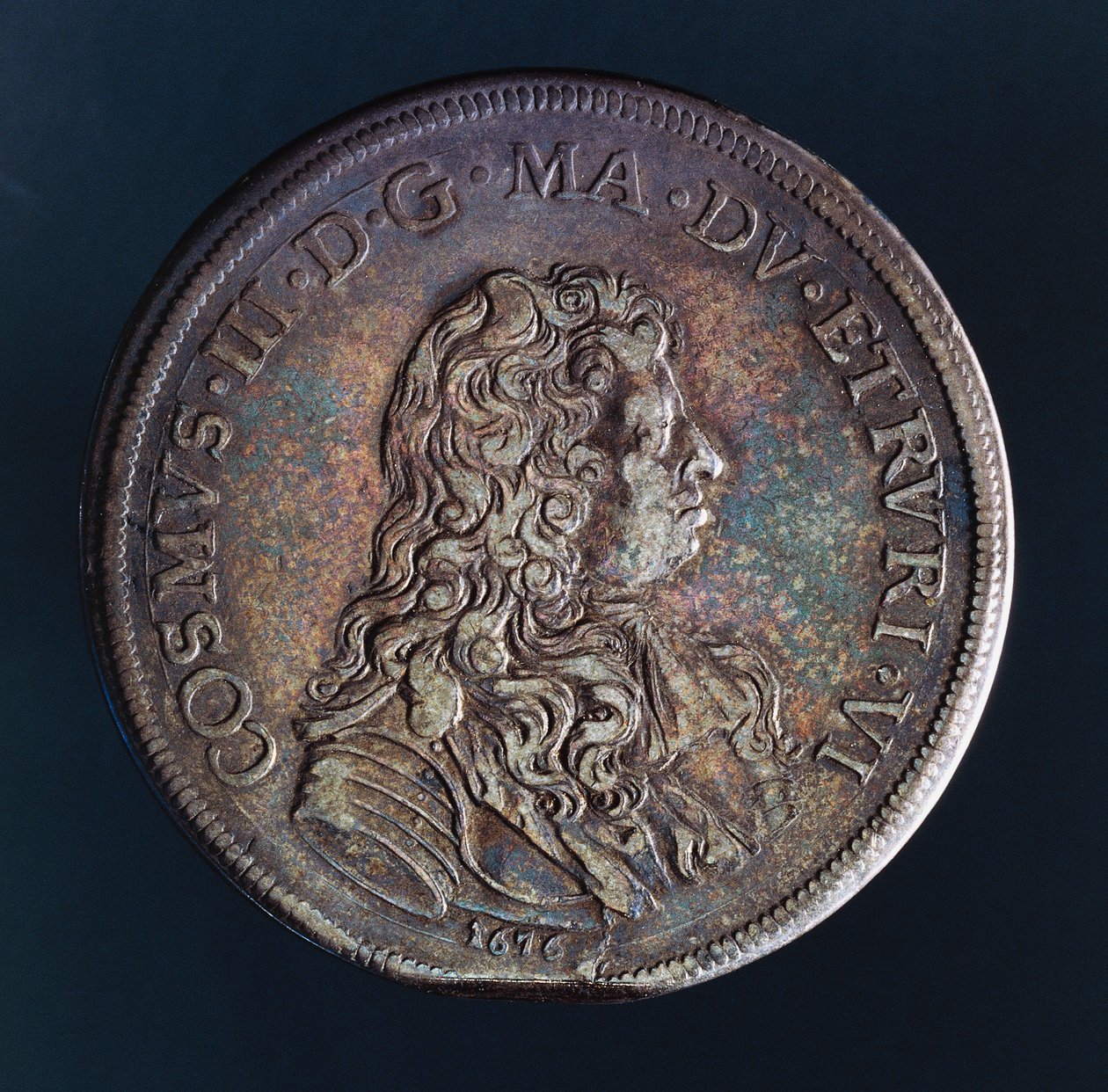 Cosimo III de Medici, Storhertugdømmet Toscana, forside av Italian School