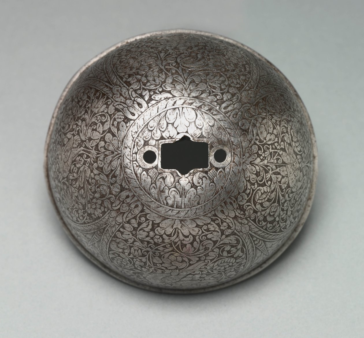 Kopper fra et griperhåndtak, ca. 1650-75 (stål) av Italian School