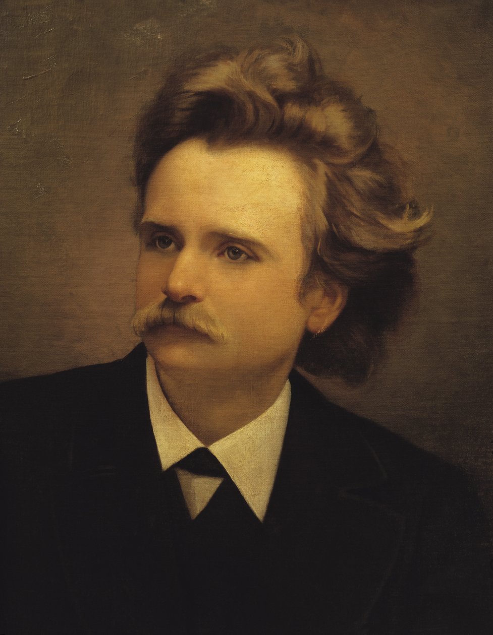 Edvard Hagerup Grieg (1843-1907) av Italian School