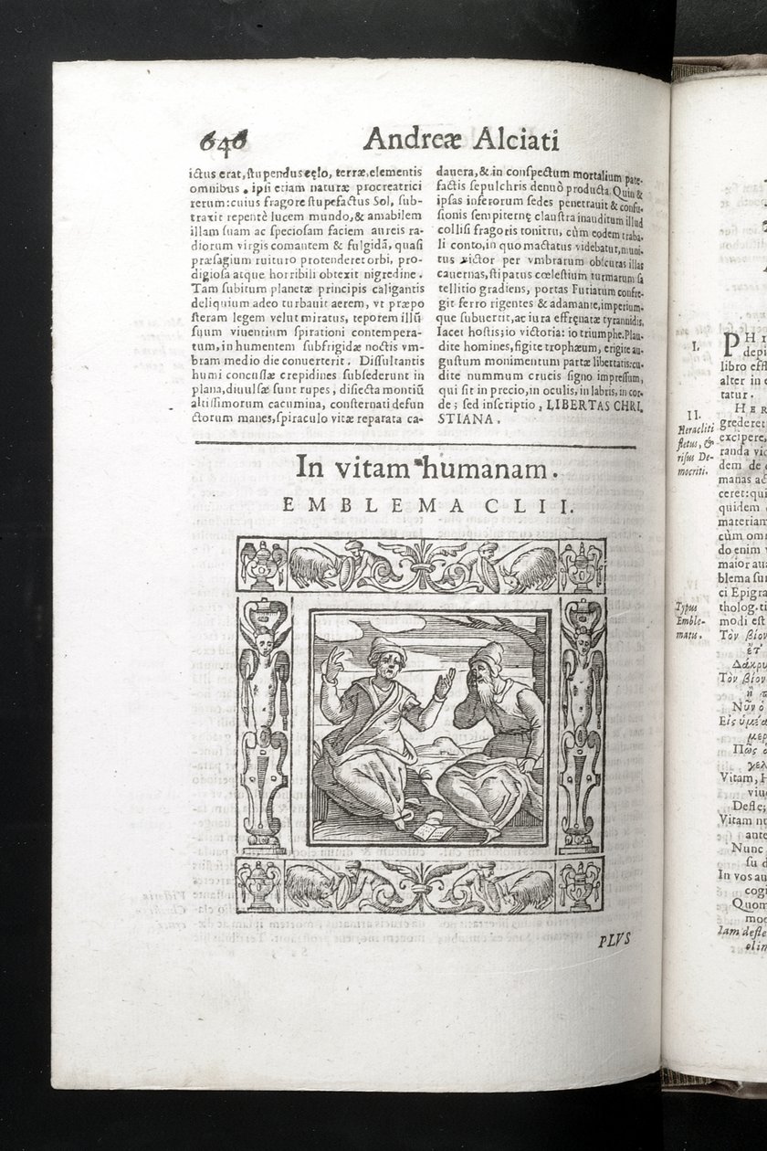 Emblem 152, In Human Life, fra Andrea Alciatos Emblemata, Padua, Petro Paulo Tozzi av Italian School