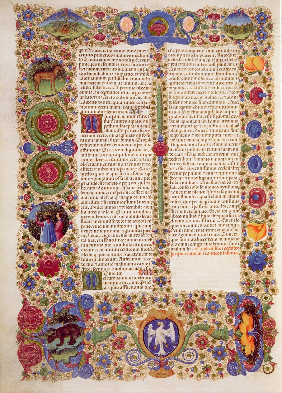 Slutten av Salomos bok, fra Borso d