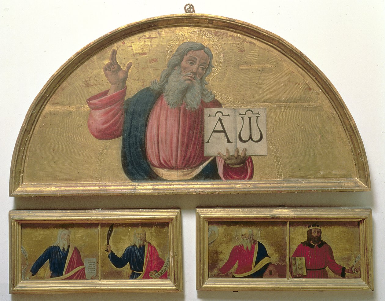 Evig far (tempera på panel) av Italian School