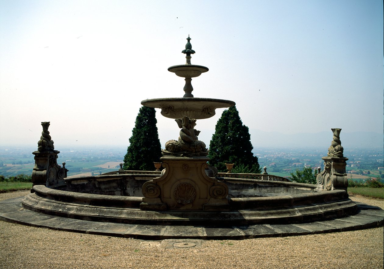 Fontene, Villa Celle av Italian School