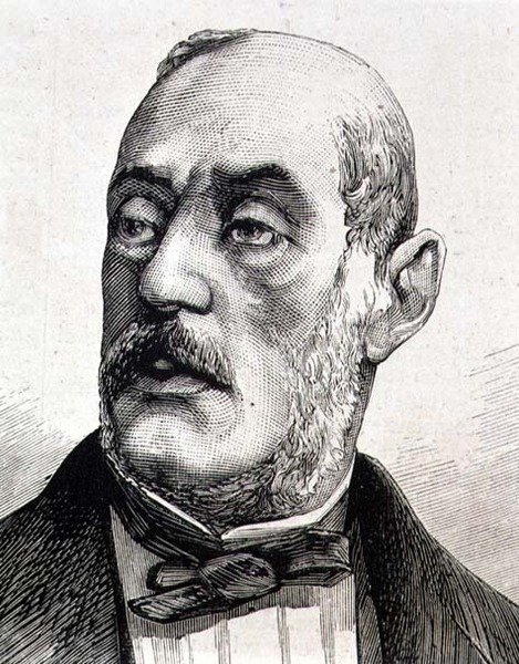 Giuseppe Ferrari (1811-1876) italiensk historiker og politisk filosof (gravering) av Italian School