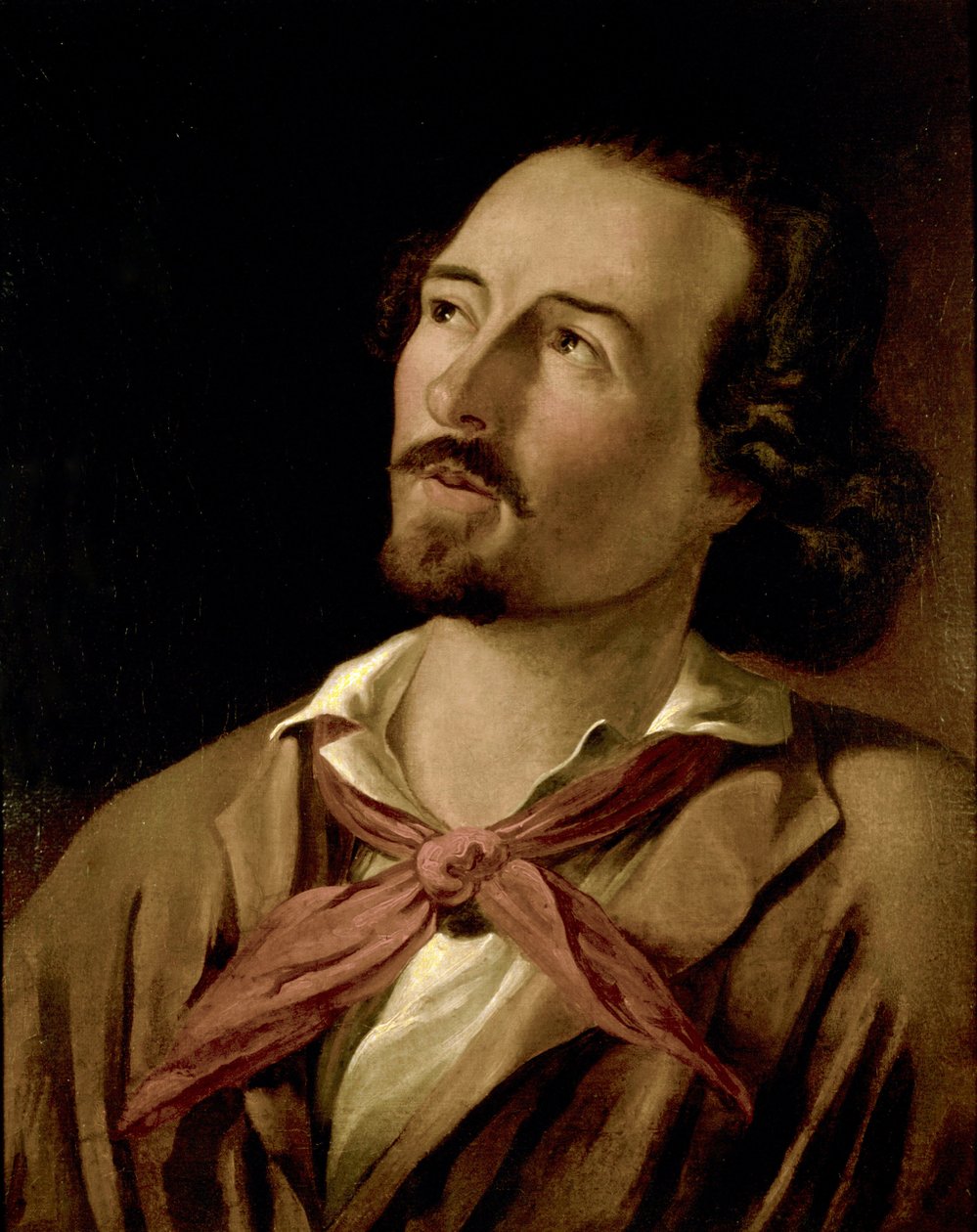 Goffredo Mameli (1827-1849) poet og patriot av den italienske Risorgimento. Anonymt maleri fra 1800-tallet. Museum for Risorgimento Milano av Italian School