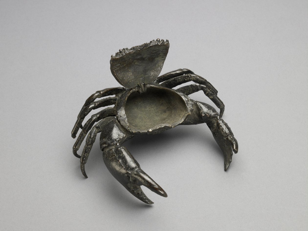 Blekkstativ i form av en krabbe, ca. 1560 (bronse) av Italian School